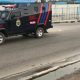 Lagos Police Place Armored Tank, Vehicles At Venue Of Protest (PICS)