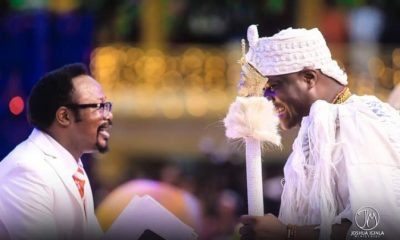 Ooni Of Ife Surprises Prophet Joshua Iginla